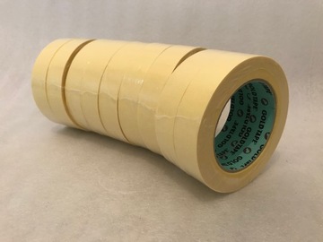 Лента малярная GOLD TAPE 25 мм 80С 9 шт.