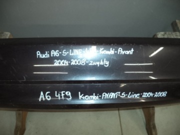фото thumb №6, Audi a6 c6 s-line бампер задняя задний kombi 04-08