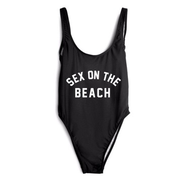 Цельный купальник SEX BEACH SIGNS XL