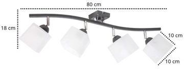 Плафон 4 x 60Вт LED E27 подвесной потолочный светильник