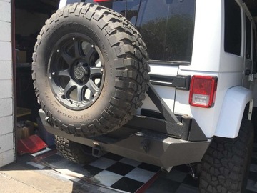 фото thumb №8, Бампер зад jeep wrangler jk металевий сталевий