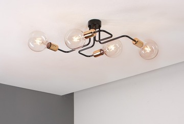 LOFT DESIGN VEKEN 4 LED ПОТОЛОЧНЫЙ СВЕТИЛЬНИК от EMIBIG