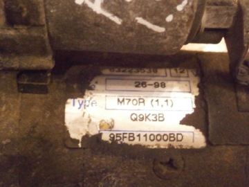 Стартер 95fb11000bd ford fiesta mk4 1.3 Доставка, фото thumb