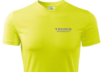 TRENER PERSONALNY NEONOWA KOSZULKA TERMICZNA - L