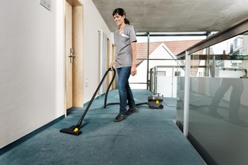 УНИВЕРСАЛЬНЫЙ ОФИСНЫЙ ПЫЛЕСОС МОЩНЫЙ И ТИХИЙ KARCHER T7/1 + ПРОФЕССИОНАЛЬНАЯ ВСАСЫВАНИЕ