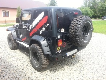 фото thumb №12, Бампер зад задній jeep wrangler tj кріплення колеса