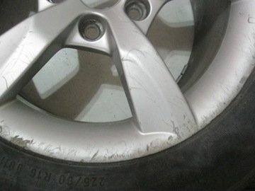 AUDI A6 4G KOŁA FELGA OPONA 4G0071496 225/60R16