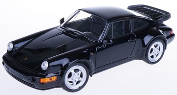 1974 PORSCHE 911 TURBO 3.0 МОДЕЛЬ WELLY 1:24 ЧЕРНЫЙ