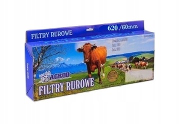 FILTRY RUROWE DO MLEKA 620mm / 60mm opak. 200szt