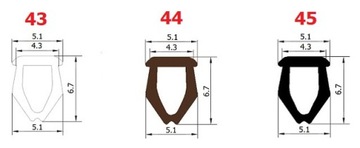 1м = 1,55 зл. ПРОКЛАДКА 2м ПРОКЛАДКА для окна ALUPLAST