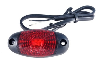 Фонарь задний габаритный красный LED габаритный Полуприцеп FT-025C AUTO LAWETA