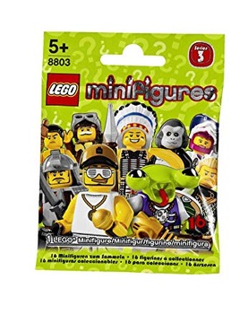 Минифигурки LEGO 8803-15 Series 3 Рэпер