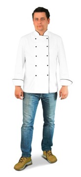 KITEL/BLUZA kucharska ELANOBAWEŁNA FARTUCHY r. 4XL