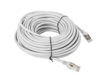 Kabel sieciowy LAN Patchcord UTP kat 6 20m CAT6 Przewód Cat LAN internet