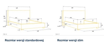 Кровать Марс 180 х 200 с КОНТЕЙНЕРОМ и каркасом