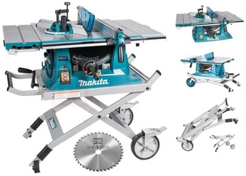 Пила MAKITA MLT100 НАСТОЛЬНАЯ ПИЛА + СТОЛ WST03