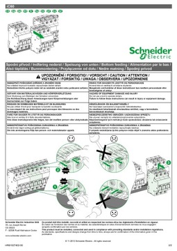 Автоматический выключатель SCHNEIDER 1P B 32А, безопасный