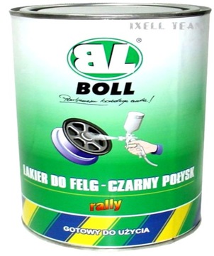 BOLL-RIM PAINT BLACK 1000ML Краска для автомобильных дисков Boll черная