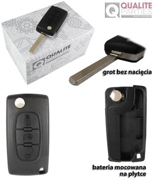 фото thumb №2, Корпус ключа pilot citroen c2 c4 c8 ds4 jumpy