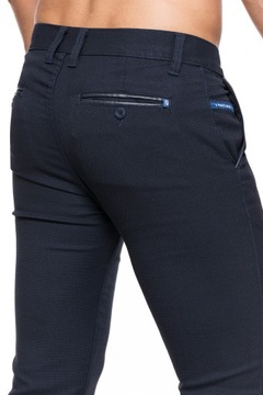 SPODNIE MĘSKIE CHINOSY VANKEL JEANS 028 - 100cmL32