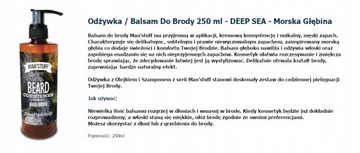 Man'stuff DO BRODY Olejek Szampon Balsam Grzebień