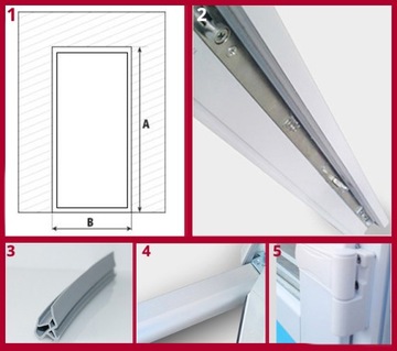 НАРУЖНЫЕ ДВЕРИ ПВХ АНТРАЦИТ 140x210 ДВУСТОРОННИЙ