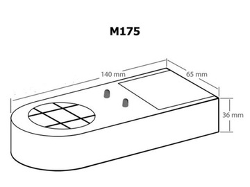 KEMO M175 Немецкий отпугиватель для собак, кошек и куниц.