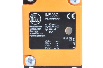 Индуктивный датчик IFM IM5037, 15 мм, PNP/NPN НО/НЗ