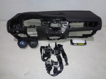 фото thumb №1, Volkswagen touran 5t vw панель приладів подушка безпеки ремені комплект