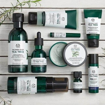 THE BODY SHOP ЧАЙНОЕ ДЕРЕВО СКРАБ-СКРАБ ДЛЯ ЧИСТКИ Пилинг для лица 100 мл Акне