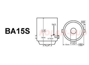 BA15S P21W COB CREE СВЕТОДИОДНАЯ ЛАМПОЧКА 7,5 ВТ МИГАЕТ США