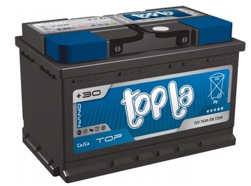 Аккумулятор TOPLA TOP 12V 75AH 720A P+ БЯЛИСТОК