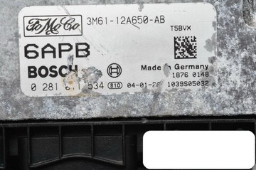 ЭБУ Mazda 3M61-12A650-AB 0281011534 6APB описание