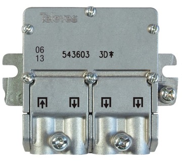 1/3 Televes easy F Splitter Разветвитель 3x выхода SAT TV DVB-T2