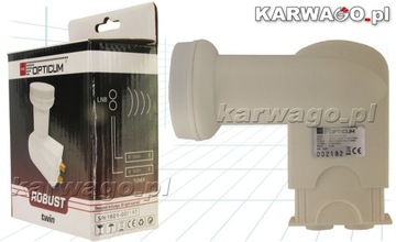 Konwerter OPTICUM TWIN (R), 1 satelita, 2 tunery