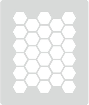Соты - Трафарет для рукоделия 30x35см