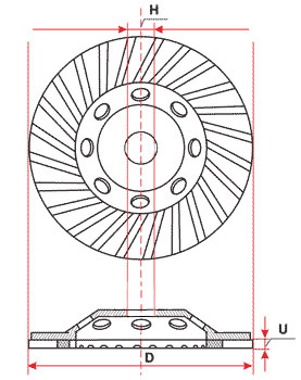 DIAMOND POT DISC 180/22.2 TURBO FALONTECH