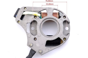 ISKROWNIK STATOR 2 CEWKI MOTOROWER 4T BARTON ZIPP