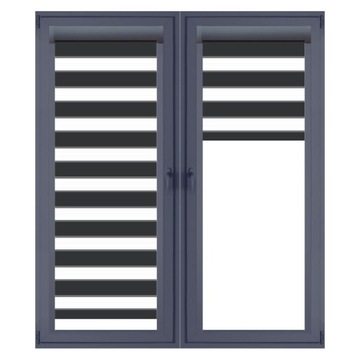 Rolety Dzień i Noc w kasecie Antracyt 88x230 DN