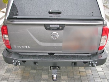 БАМПЕР ЗАДНИЙ МЕТАЛЛ ЗАДНИЙ NISSAN NAVARA D23 14-18