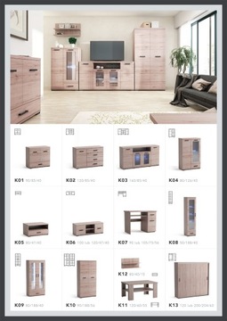 KOMODA szafka do sypialni salonu 90/85/40