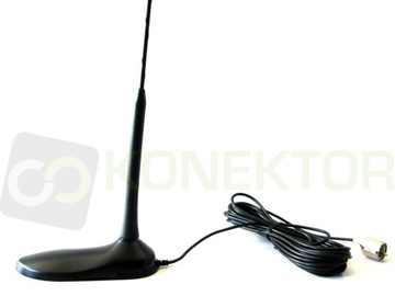 DYSKRETNA ANTENA TEAM TORNADO 45cm 144/430MHz