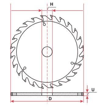 ПИЛА ПО ДЕРЕВУ WIDIA FT 200/32-30 T60