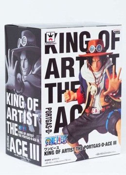 АНИМЕ ONE PIECE Portgas D Ace KING OF ART ФИГУРА