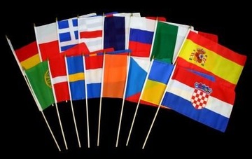 Флаг на палке МОЛДОВА 45х30 см Флаги Молдовы Молдова