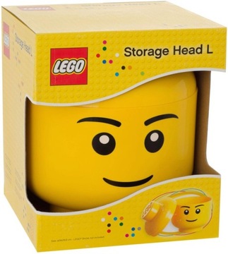 LEGO КОНТЕЙНЕР HEAD BOY BOY БОЛЬШОЙ РАЗМЕР L