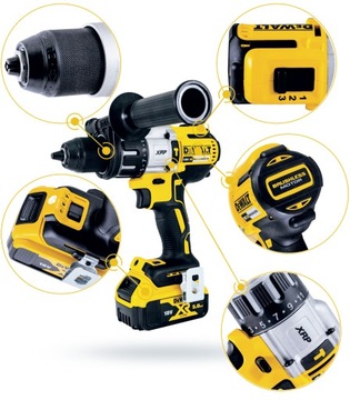 УДАРНАЯ ОТВЕРТКА 18В 2х5Ач 95Нм DEWALT DCD996P2