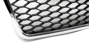 фото thumb №3, Решётка радиатора решётка audi a4 b7 rs-type 04-08r chrom-black