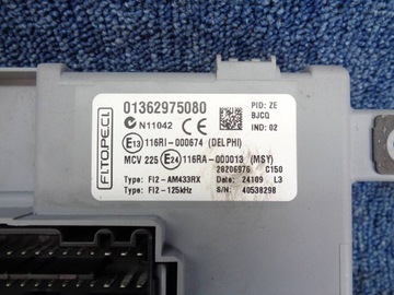 фото thumb №10, Компьютер замок зажигания bsi fiat fiorino qubo bipper nemo 1.3 m-jet