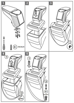 фото thumb №11, Підлокітник luxus підлокітник armster 2 hyundai i30 2012-2016